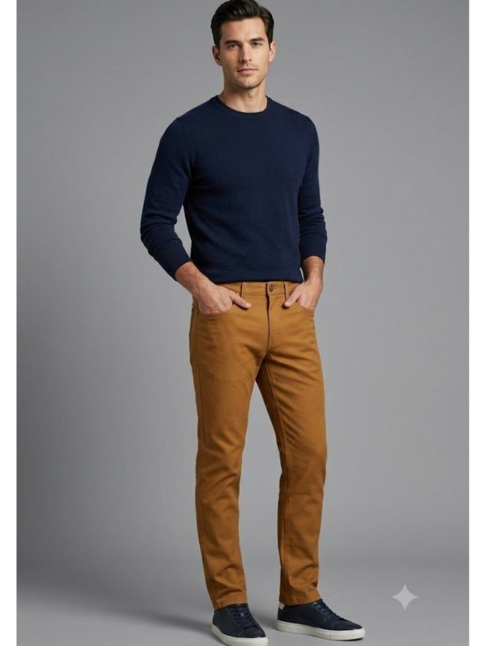 Lululemon Commission Pants Slim Fit Brown 30 Cotton Stretch Workwear